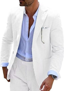 Seersucker Summer Suit for Men