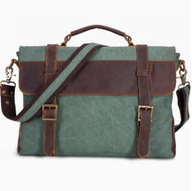 Men’s Large Genuine Leather Messenger Bag