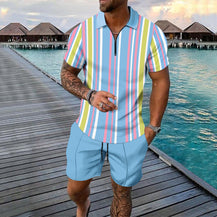 Men’s Summer Athletic Two-Piece Outfit