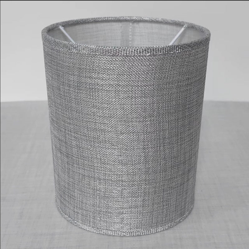 Square Linen Lampshade for Desk Lamp