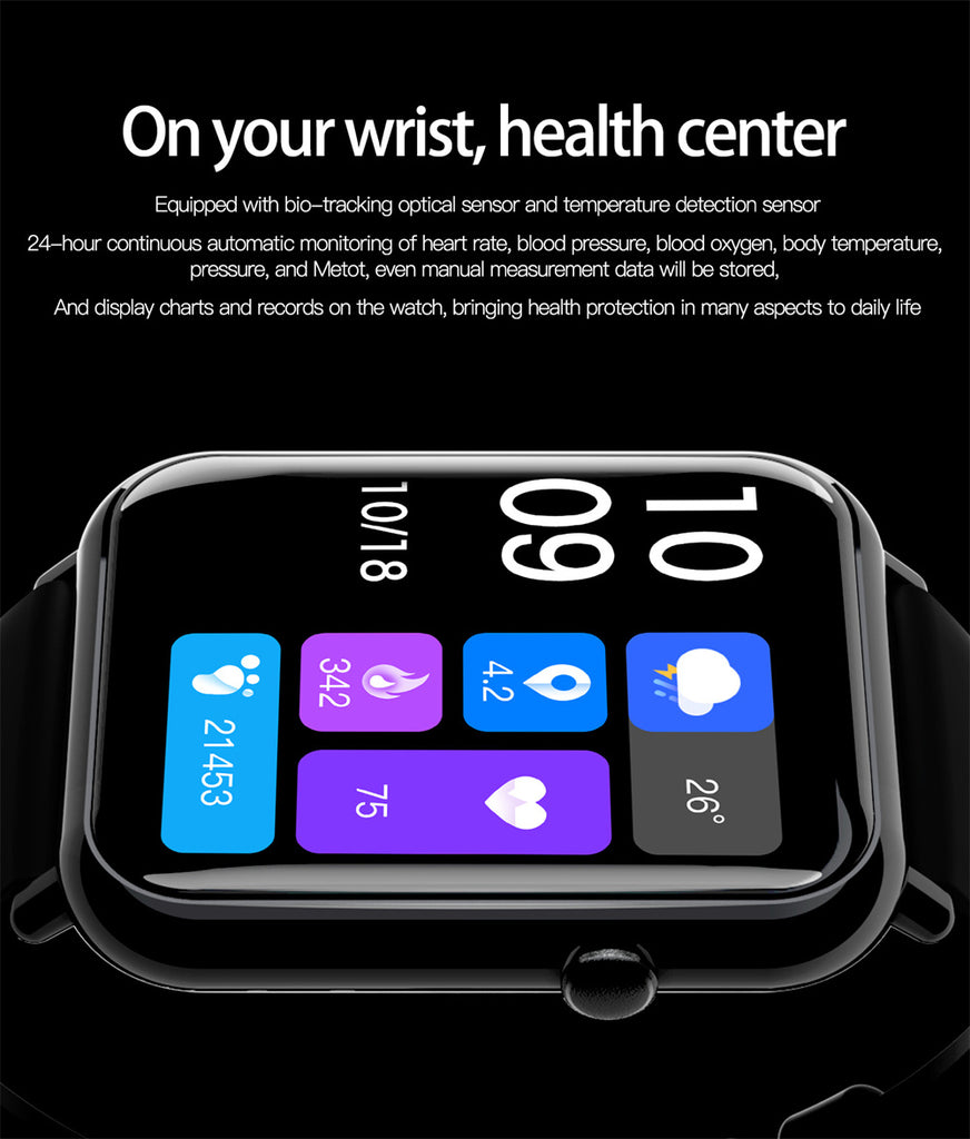 Large Battery Waterproof Smartwatch