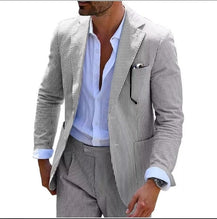 Seersucker Summer Suit for Men