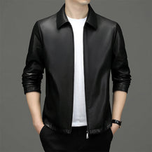 Men’s Eco-Friendly Stylish Leather Jacket