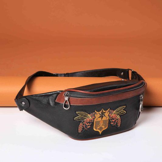 Small Leather Streetwear Bag for Men & Women