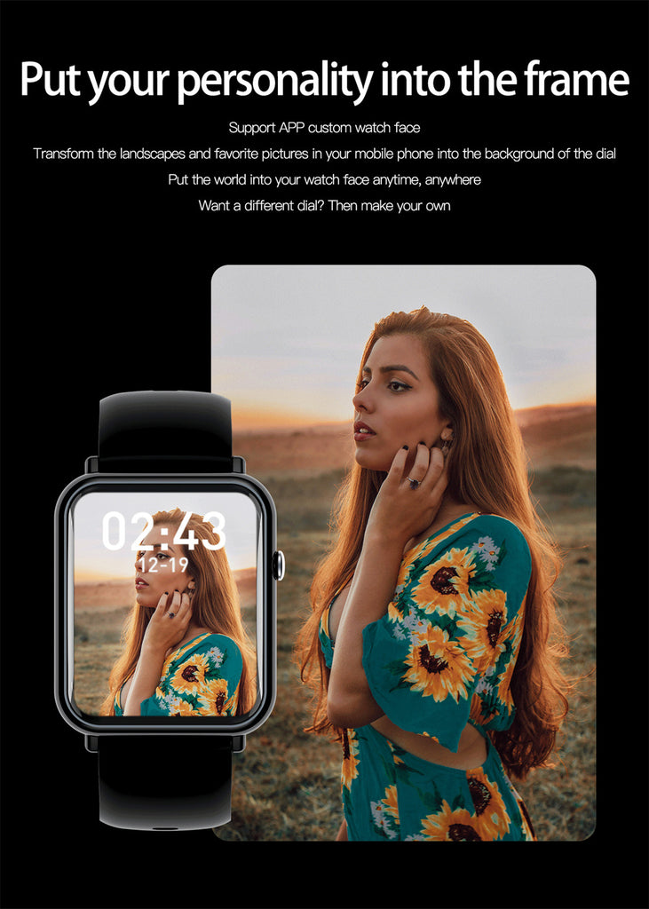 Large Battery Waterproof Smartwatch
