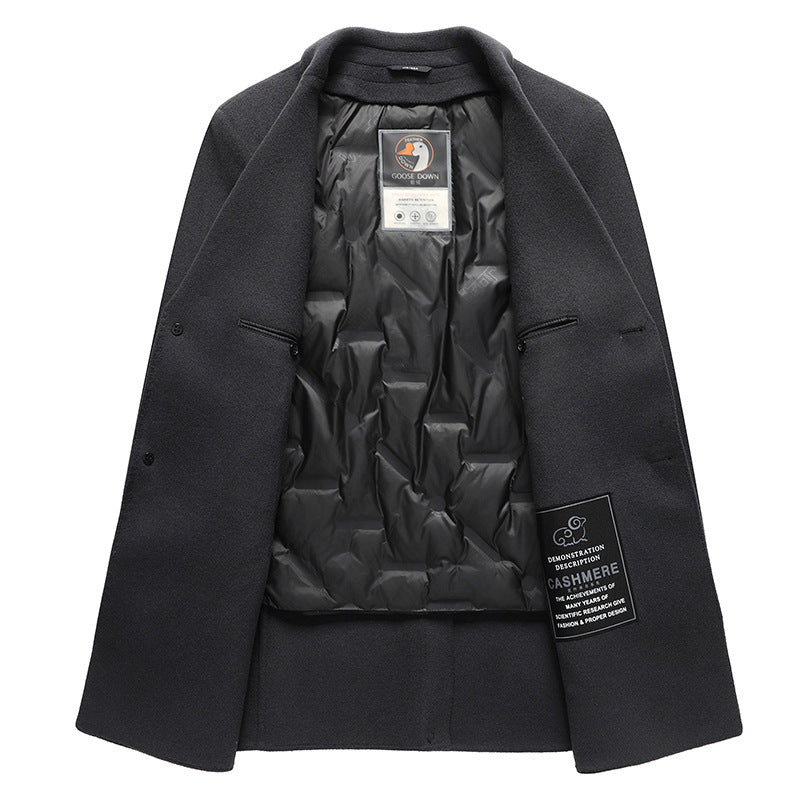 Premium Woolen Handcrafted Double-Faced Coat