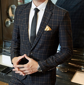 Men's Korean-style Business Suit