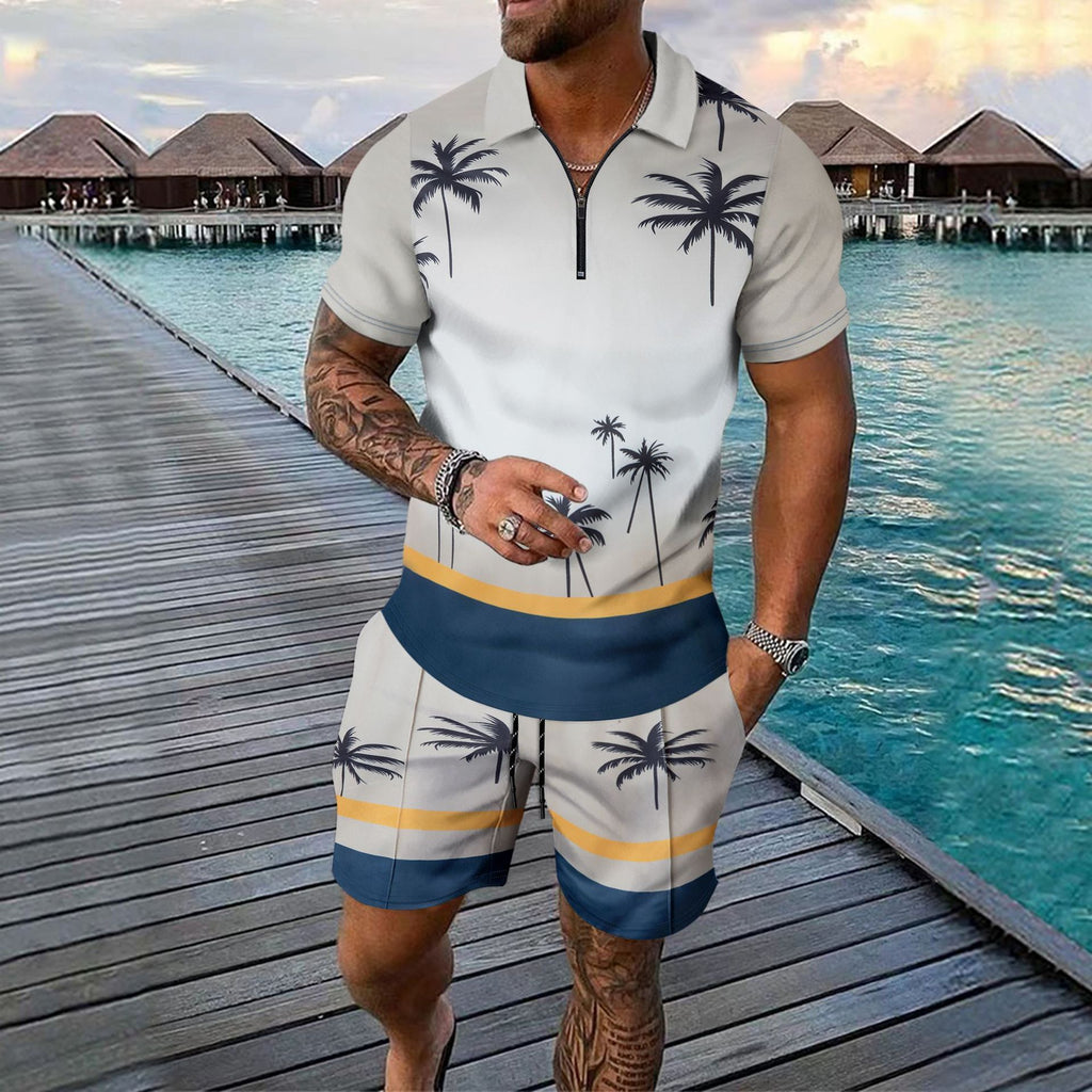Men’s Summer Athletic Two-Piece Outfit