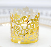 Ramadan Electronic Laser Cutout Candle Shades