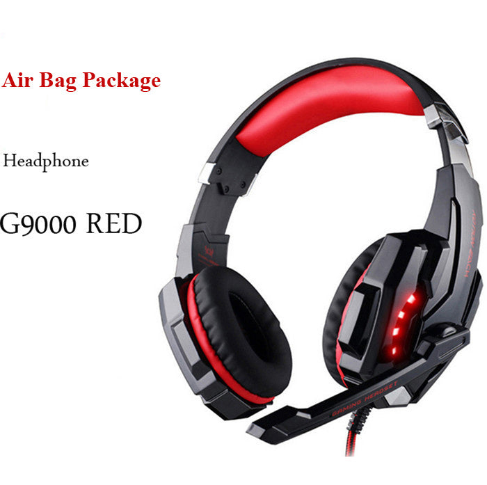 Gaming Headset with Surround Sound, Deep Bass, and Microphone
