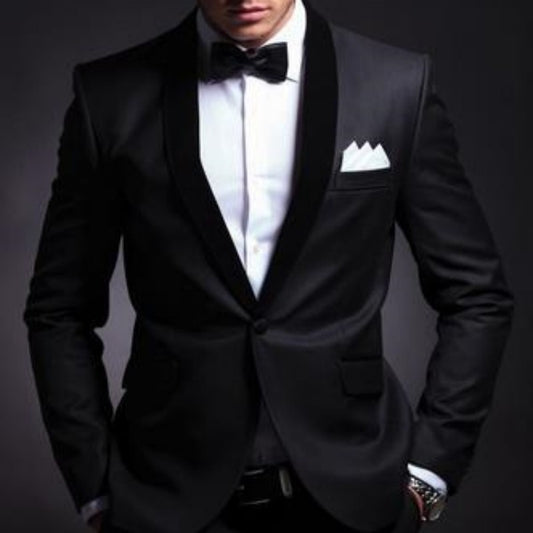 Men’s Sharp Two-Piece Suit for All Season