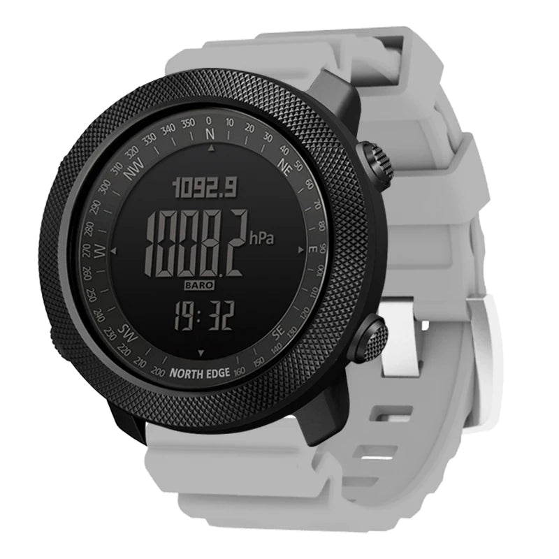 NORTH EDGE Men’s 50M Waterproof Military Watch
