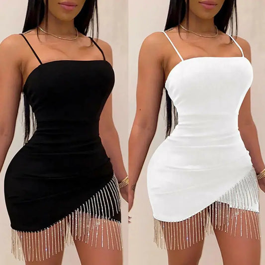 Women’s Elegant Sleeveless Mini Bodycon Dress