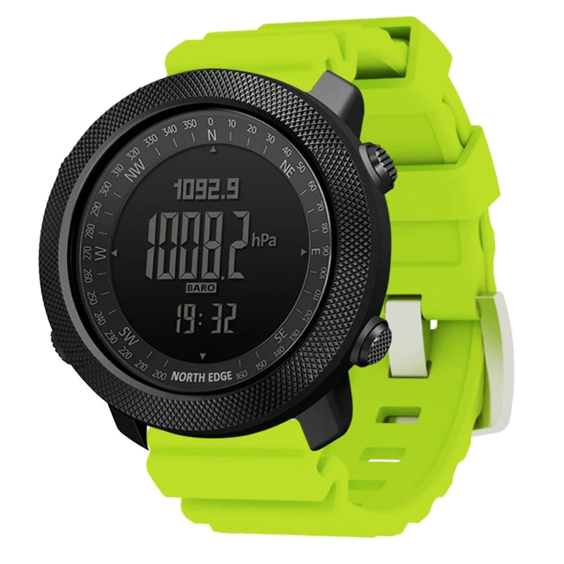 NORTH EDGE Men’s 50M Waterproof Military Watch