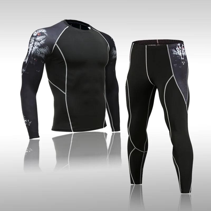 Men’s 2-Piece Bodybuilding Suit