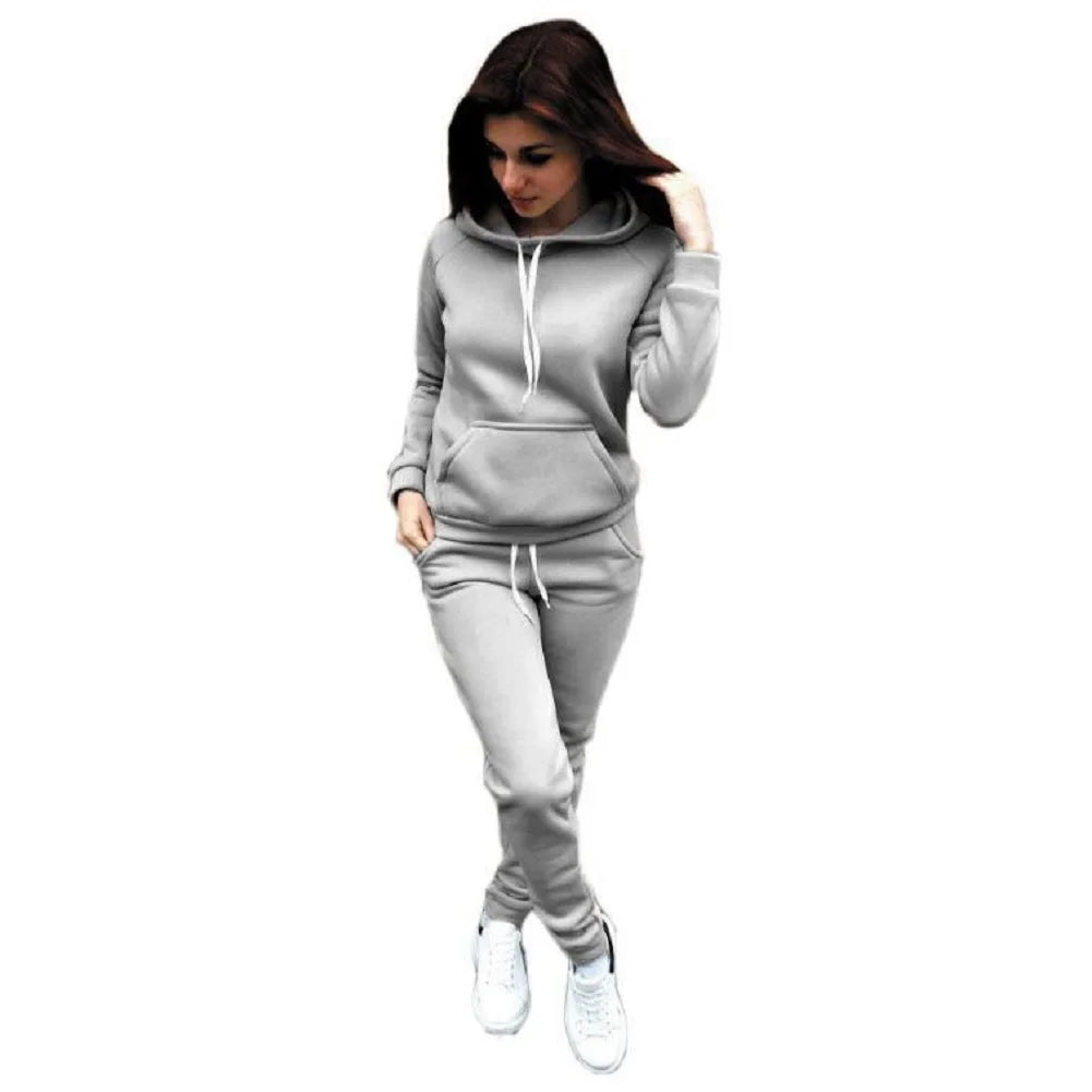Streetwear 2 Piece Tracksuit for Women
