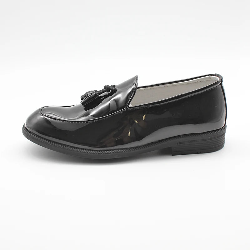 Boys' Black Dress Shoes for Wedding & Party