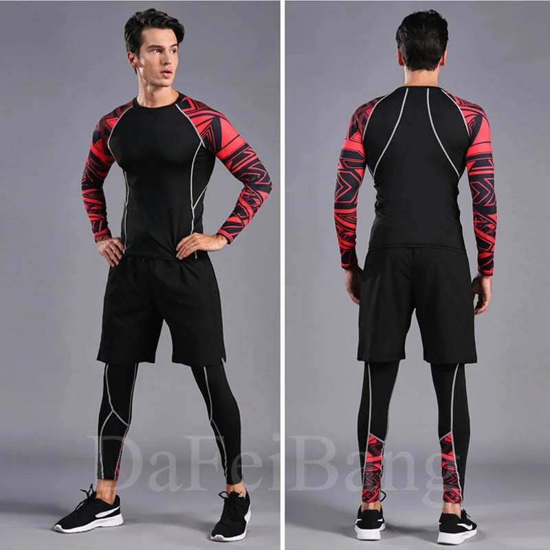 Men’s 2-Piece Bodybuilding Suit