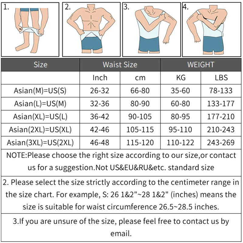 Men’s Belly Control Shapewear Vest