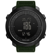 NORTH EDGE Men’s 50M Waterproof Military Watch