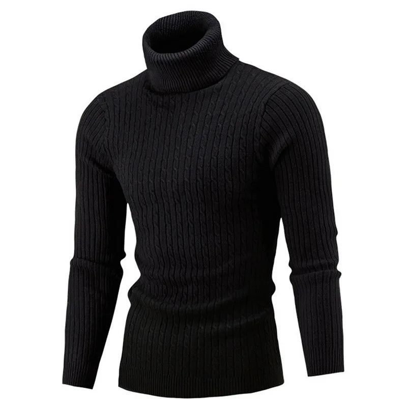 Men’s Warm Turtleneck Sweater