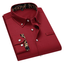 Long Sleeve Soft Office Shirt for Gentlemen