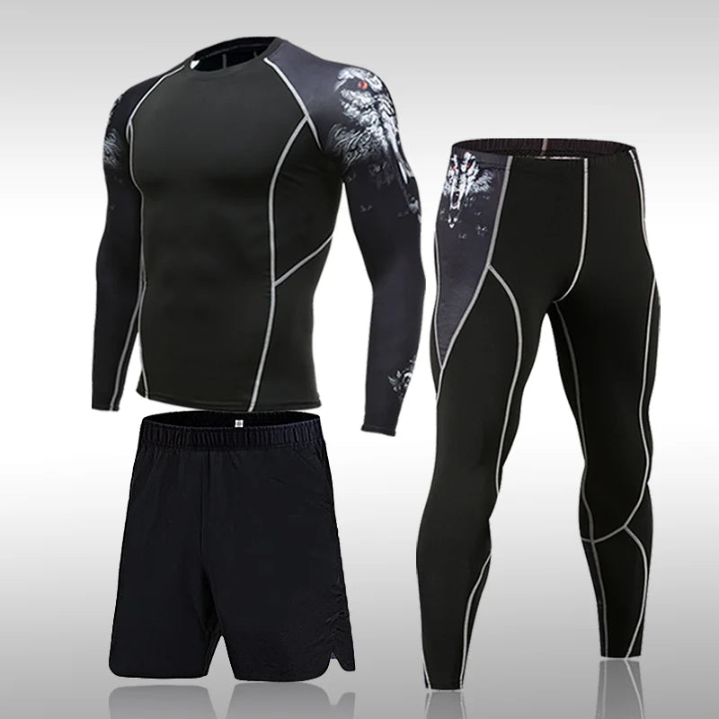 Men’s 2-Piece Bodybuilding Suit