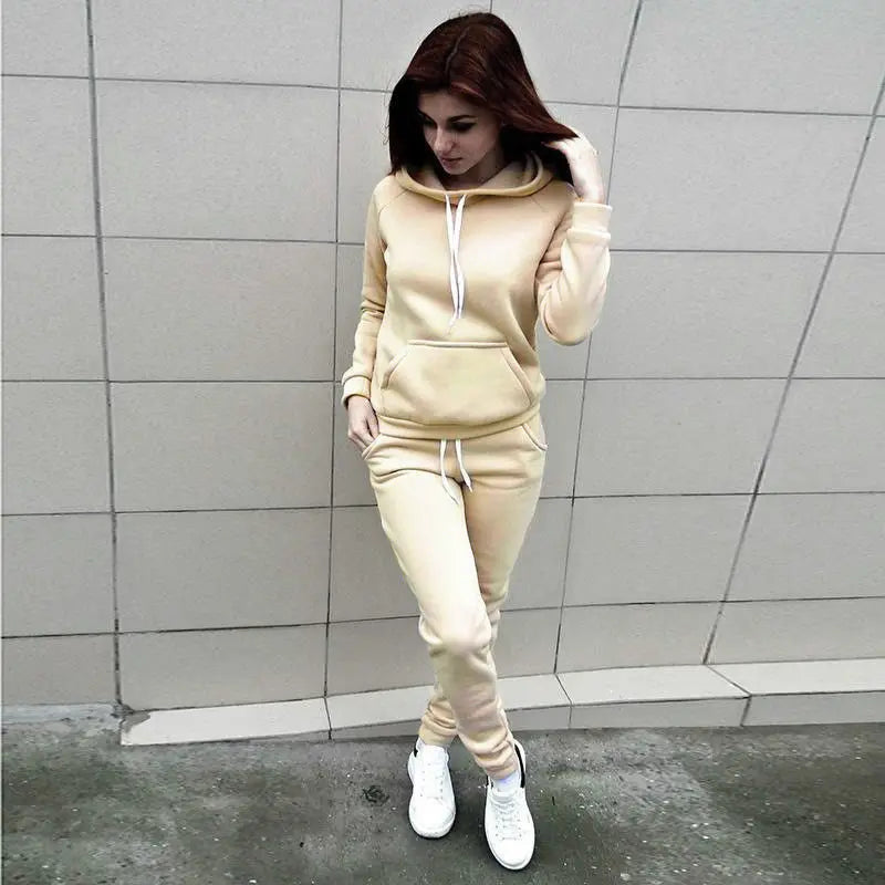 Streetwear 2 Piece Tracksuit for Women