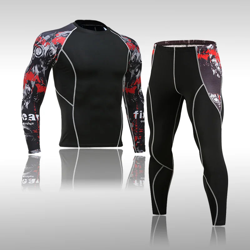 Men’s 2-Piece Bodybuilding Suit