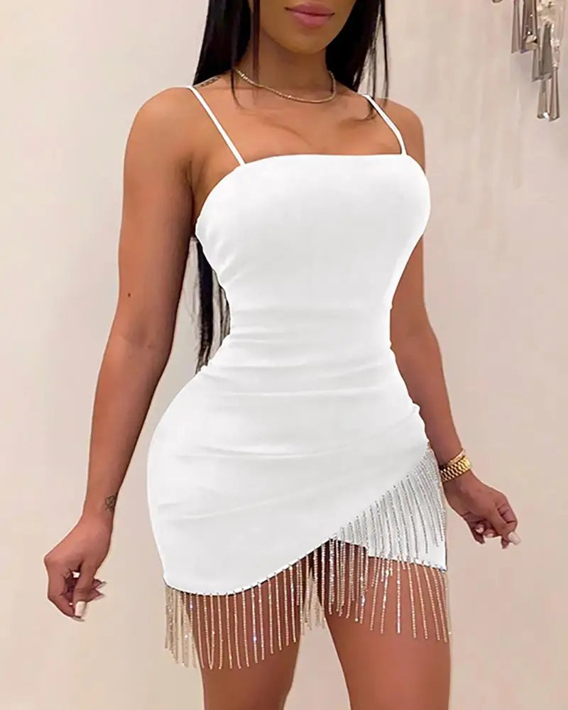 Women’s Elegant Sleeveless Mini Bodycon Dress