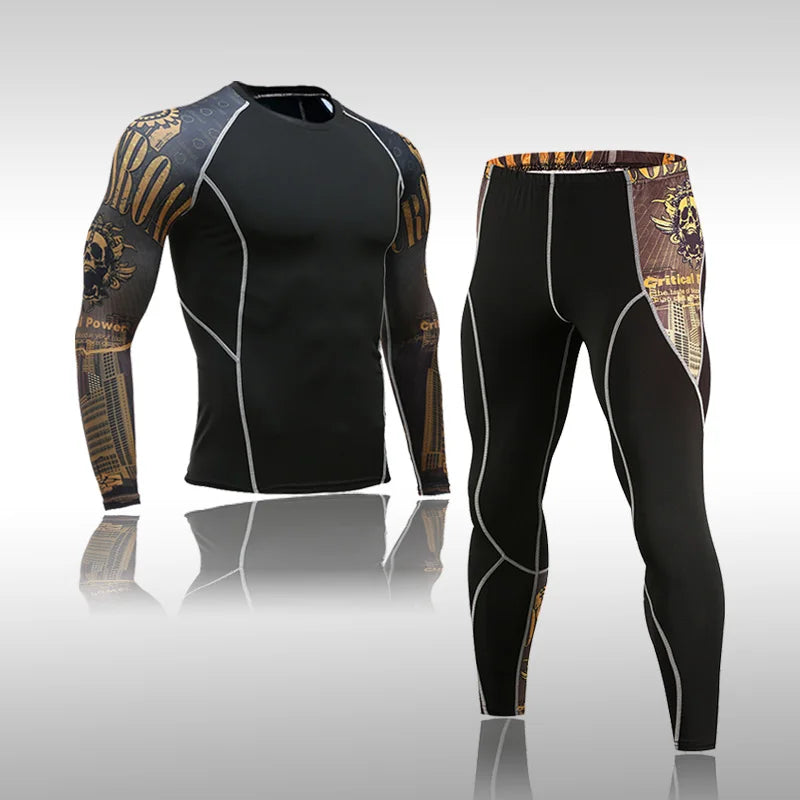 Men’s 2-Piece Bodybuilding Suit