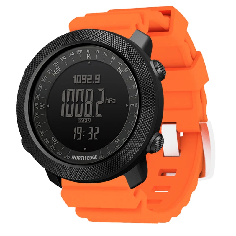 NORTH EDGE Men’s 50M Waterproof Military Watch