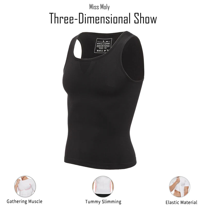 Men’s Belly Control Shapewear Vest