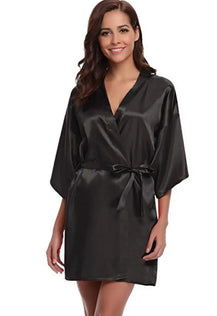 Women’s Elegant Silk Robe for for Weddings