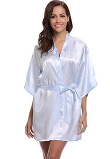 Women’s Elegant Silk Robe for for Weddings