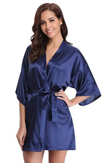Women’s Elegant Silk Robe for for Weddings
