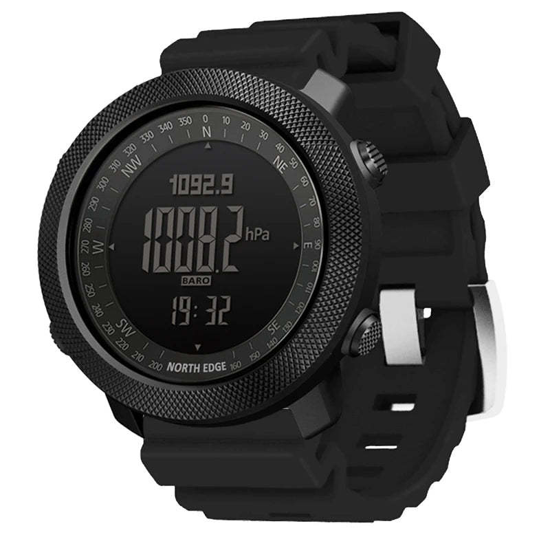 NORTH EDGE Men’s 50M Waterproof Military Watch