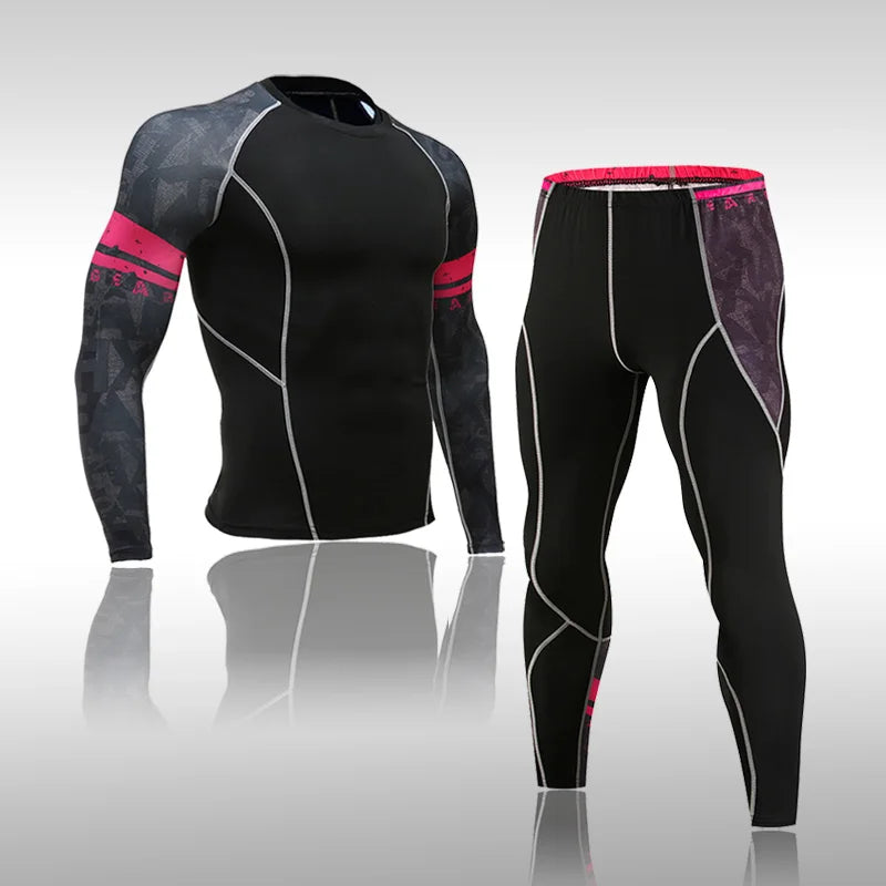 Men’s 2-Piece Bodybuilding Suit