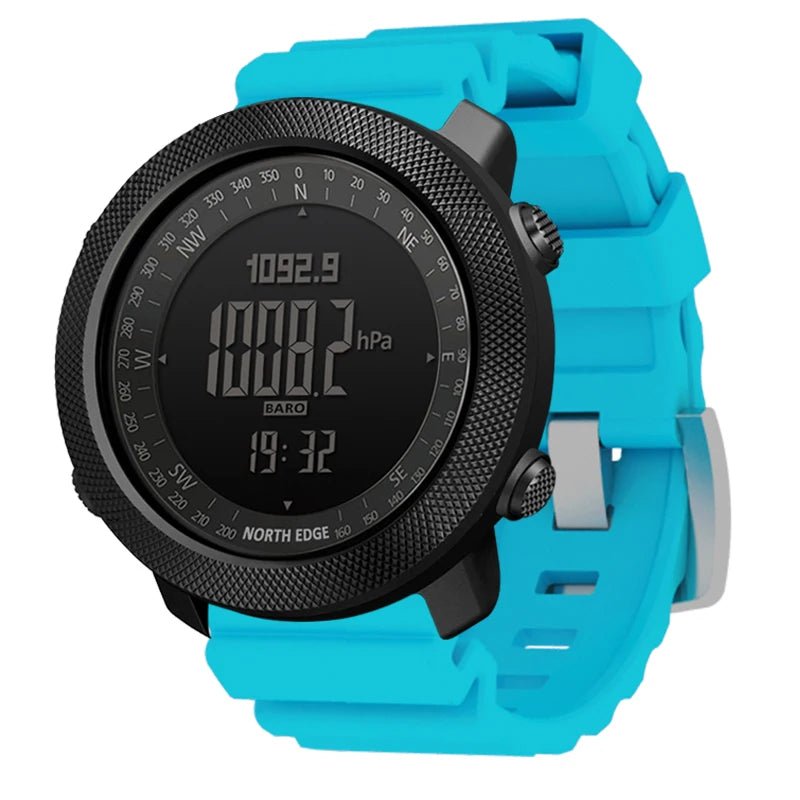 NORTH EDGE Men’s 50M Waterproof Military Watch