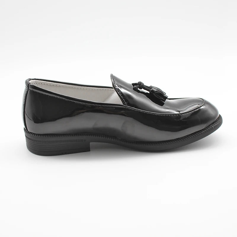 Boys' Black Dress Shoes for Wedding & Party