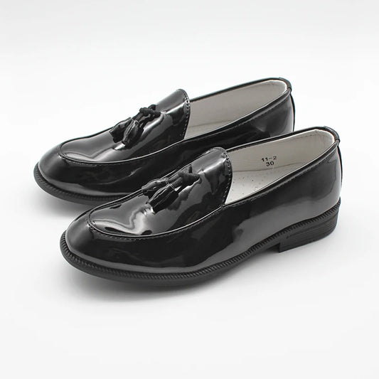 Boys' Black Dress Shoes for Wedding & Party