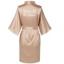 Women’s Elegant Rose Gold Bridal Party Robes