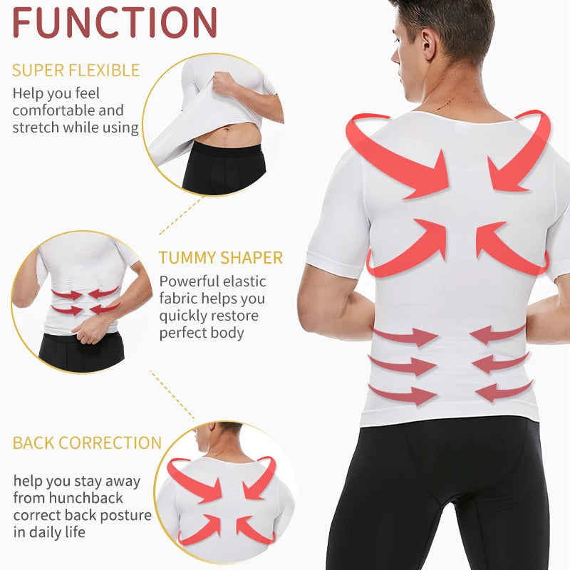 Men’s Belly Control Shapewear Vest
