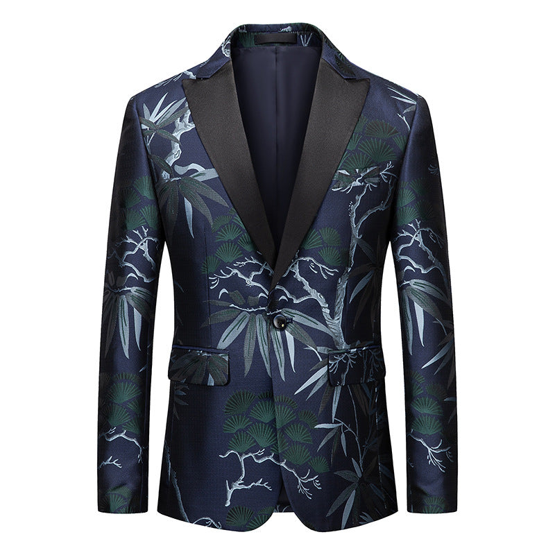 African National Style Men’s Printed Suit
