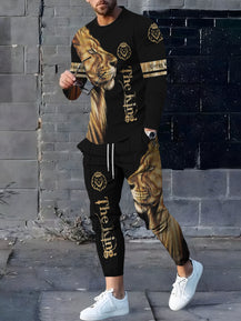 Men’s Comfortable Sportswear T-Shirt & Pants
