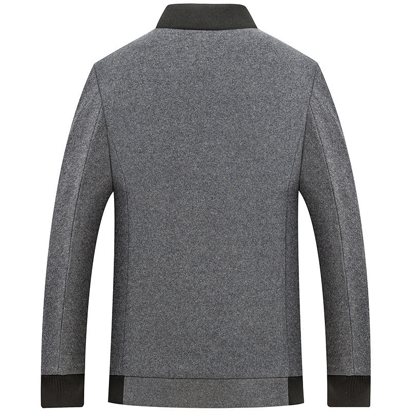 Men’s Warm Thick Cotton Woolen Jacket