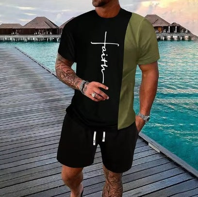 Men’s Cool Summer Two-Piece Set
