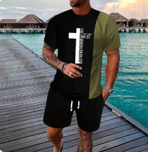 Men’s Cool Summer Two-Piece Set