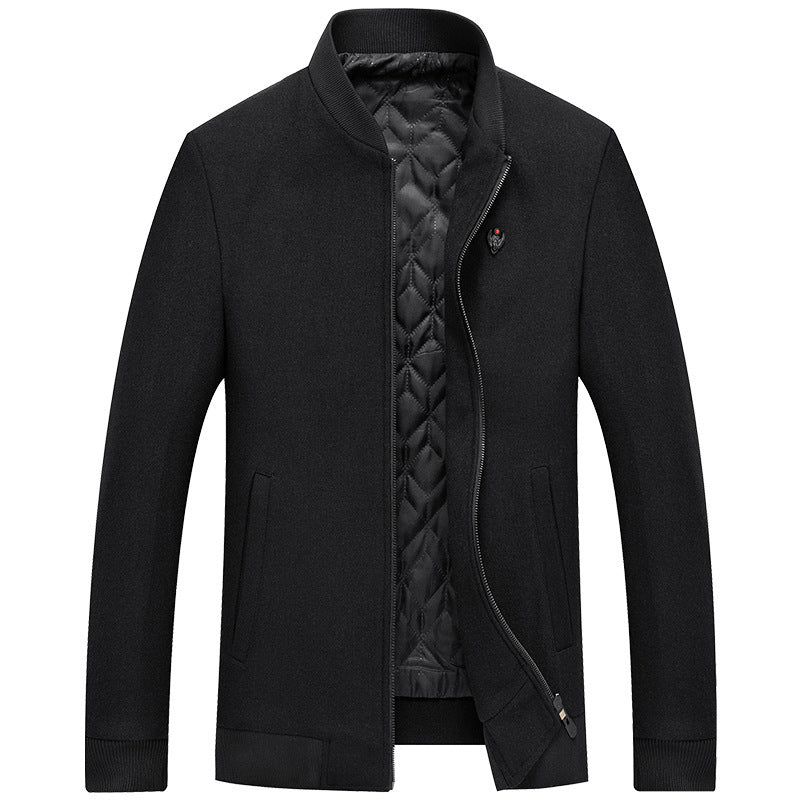 Men’s Warm Thick Cotton Woolen Jacket