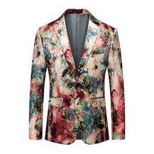 African National Style Men’s Printed Suit